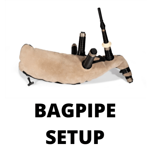 bagpipe setup