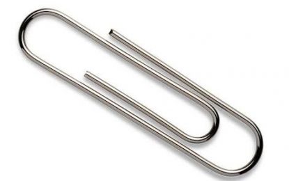 Learn to control your finger height with this simple paperclip trick.