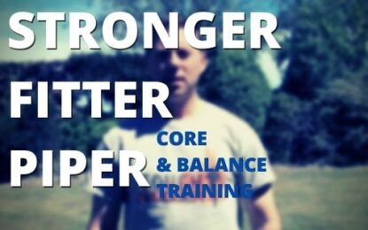 The Stronger, Fitter Piper #12: Core and Balance Training (HD Video)