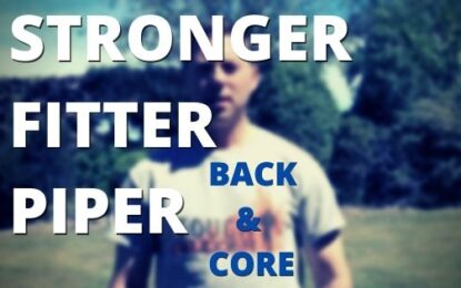 The Stronger, Fitter Piper #7: Core and Back (HD Video)