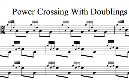 New Exercise: Power Crossings with Doublings from All Notes