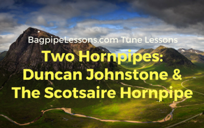 Two New Hornpipes:  Duncan Johnstone & The Scotsaire Hornpipe