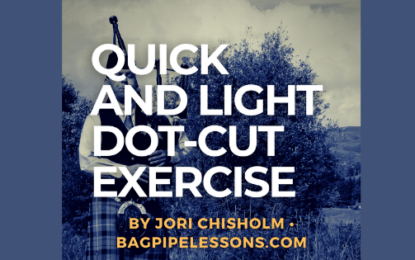 Quick and Light Dot-Cut Exercise