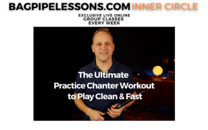 The Ultimate Practice Chanter Workout to Play Clean and Fast