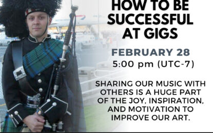 Inner Circle Live — How to be Successful at Piping Gigs